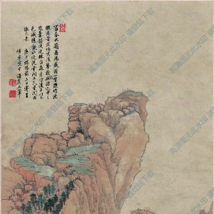 王翚超高清《富春大嶺圖》國(guó)畫(huà)百度云網(wǎng)盤(pán)下載