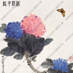 蕭淑芳作品 萬紫千紅2 高清大圖下載