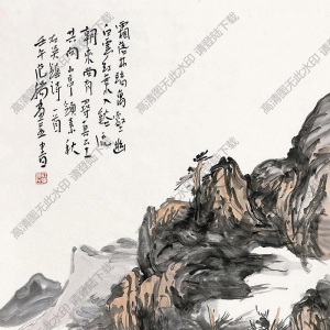 吳鎮(zhèn)作品 詩意 高清大圖下載