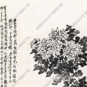 馮建吳作品 花卉 (5) 高清大圖下載