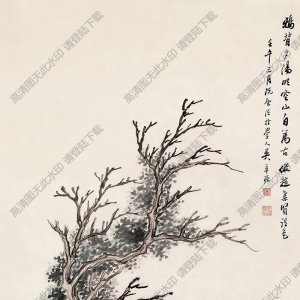 吳子深作品 夕陽(yáng)閑情 高清大圖下載